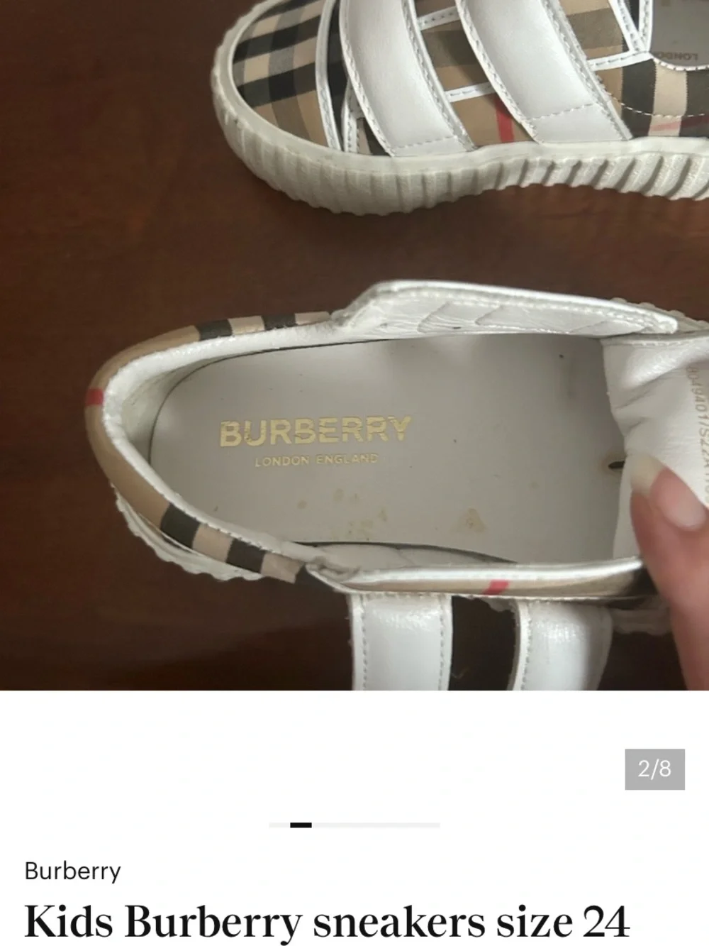 Burberry classic beige
